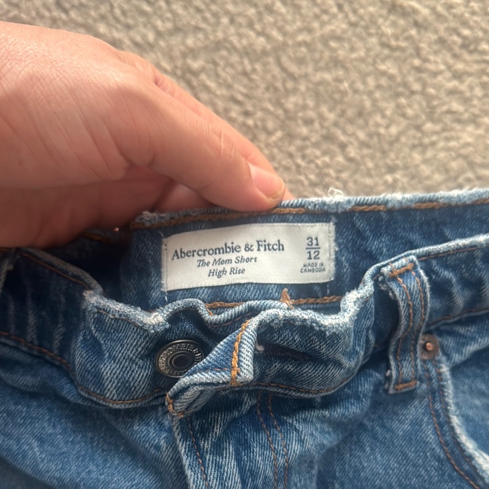 High Rise mom shorts